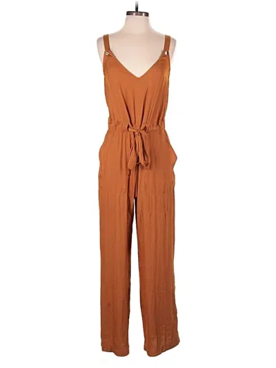 Pre-owned Banana Republic Jumpsuit In Brown