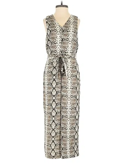 Pre-owned Banana Republic Jumpsuit In Silver