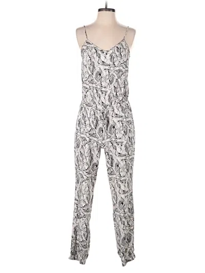 Pre-owned Banana Republic Jumpsuit In Silver