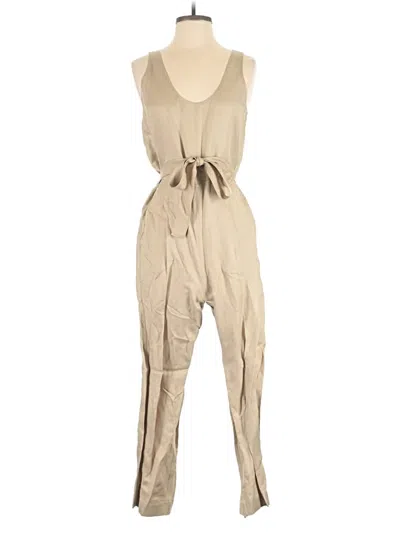 Pre-owned Banana Republic Jumpsuit In Tan