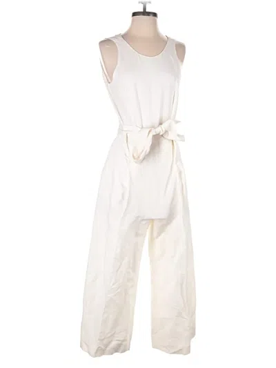 Pre-owned Banana Republic Jumpsuit In White