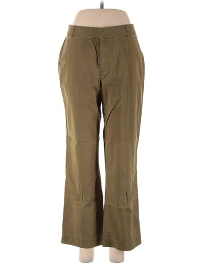 Pre-owned Banana Republic Khaki Pant In Brown