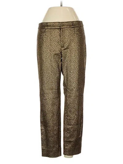 Pre-owned Banana Republic Khaki Pant In Gold