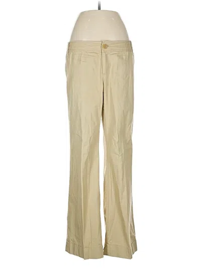 Pre-owned Banana Republic Khaki Pant In Gold
