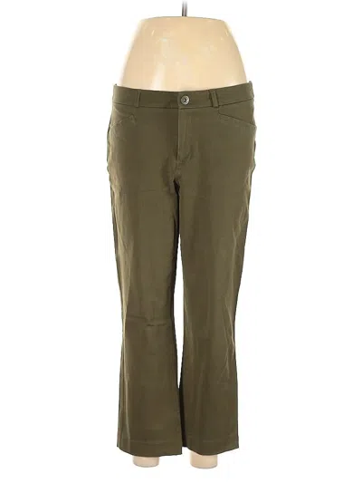 Pre-owned Banana Republic Khaki Pant In Green