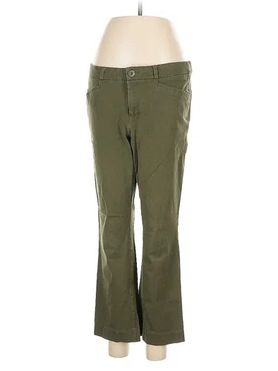 Pre-owned Banana Republic Khaki Pant In Green