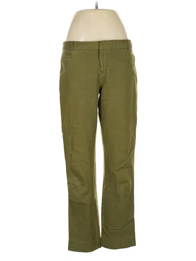 Pre-owned Banana Republic Khaki Pant In Green