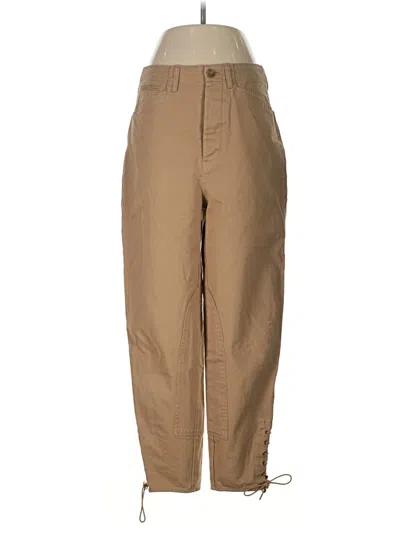 Pre-owned Banana Republic Khaki Pant In Tan