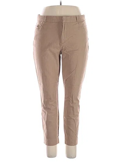 Pre-owned Banana Republic Khaki Pant In Tan