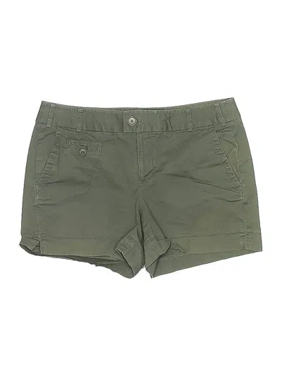 Pre-owned Banana Republic Khaki Shorts In Green