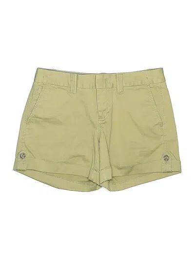 Pre-owned Banana Republic Khaki Shorts In Green