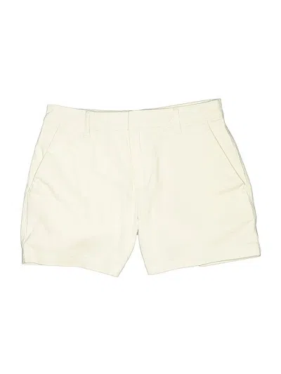 Pre-owned Banana Republic Khaki Shorts In White