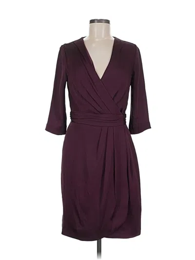 Pre-owned Banana Republic Kimono In Burgundy