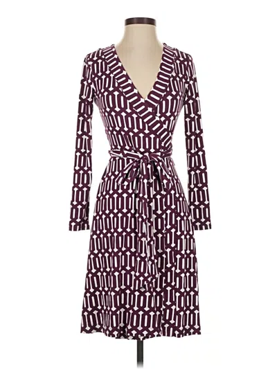 Pre-owned Banana Republic Kimono In Burgundy