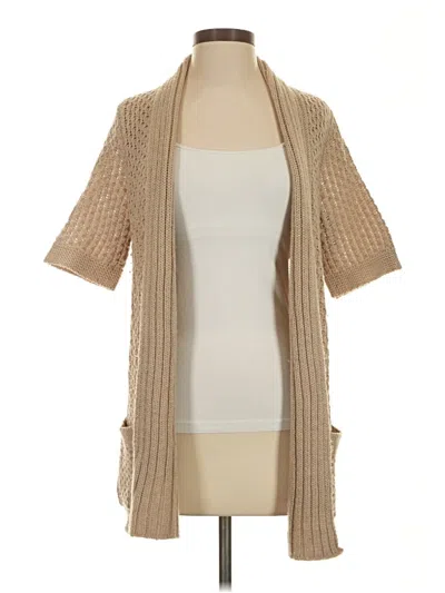 Pre-owned Banana Republic Kimono In Tan