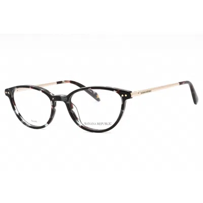 Banana Republic Ladies Black Oval Eyeglass Frames Br203