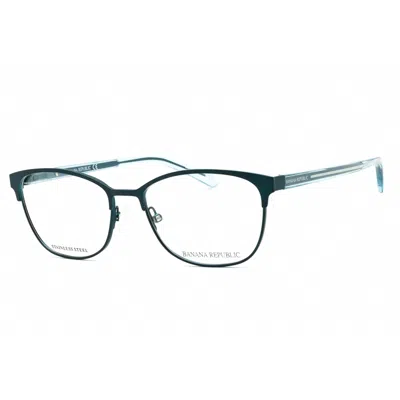 Banana Republic Ladies Blue Rectangular Eyeglass Frames Br205