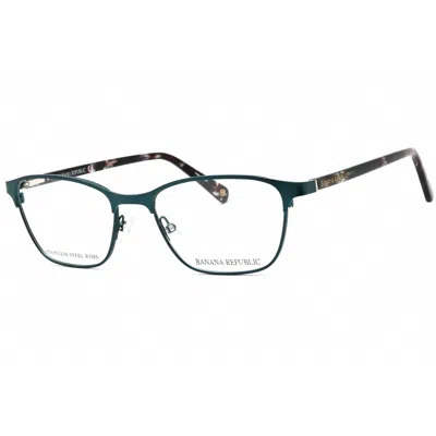 Banana Republic Ladies Blue Rectangular Eyeglass Frames Camila