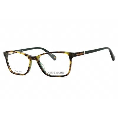 Banana Republic Ladies Brown Rectangular Eyeglass Frames Br207