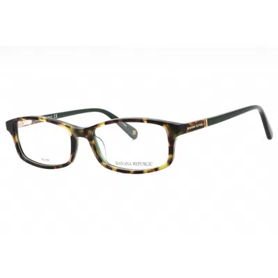 Banana Republic Ladies Brown Rectangular Eyeglass Frames Br215