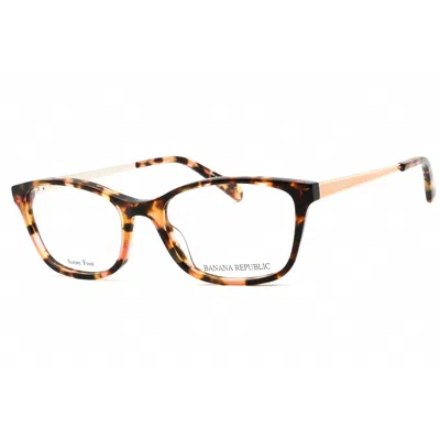 Banana Republic Ladies Brown Rectangular Eyeglass Frames Caterina