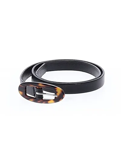 Pre-owned Banana Republic Leather Belt In Black