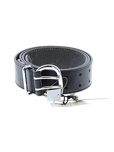 Pre-owned Banana Republic Leather Belt In Black