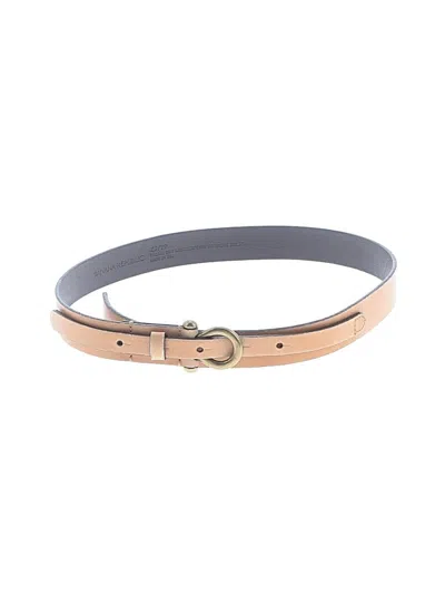 Pre-owned Banana Republic Leather Belt In Tan