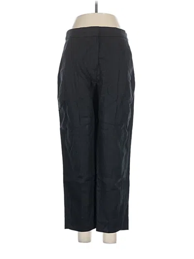 Pre-owned Banana Republic Linen Pants In Black
