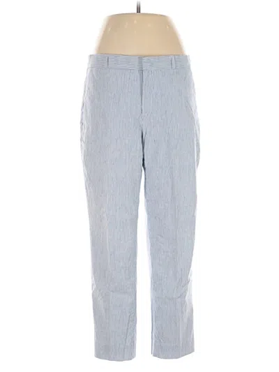 Pre-owned Banana Republic Linen Pants In Blue