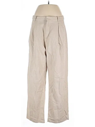 Pre-owned Banana Republic Linen Pants In Brown
