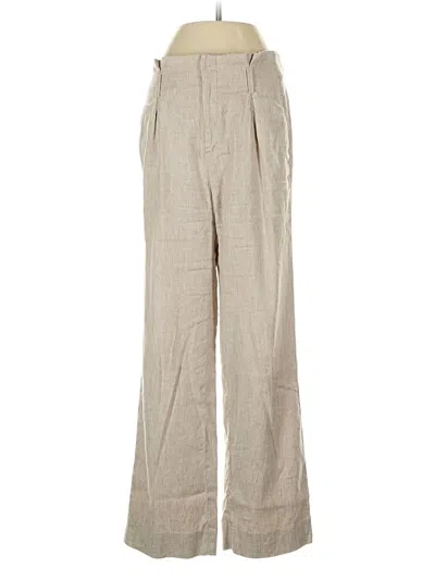Pre-owned Banana Republic Linen Pants In Brown