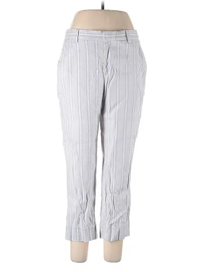 Pre-owned Banana Republic Linen Pants In Gray