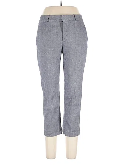 Pre-owned Banana Republic Linen Pants In Gray