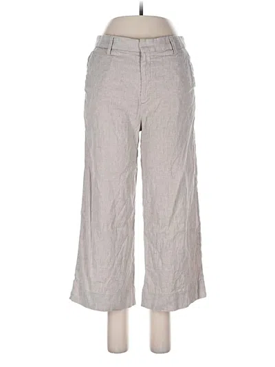 Pre-owned Banana Republic Linen Pants In Gray