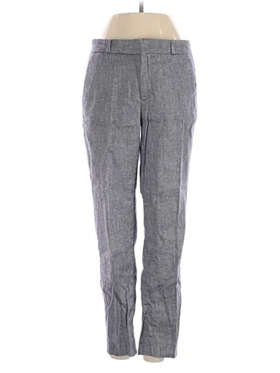 Pre-owned Banana Republic Linen Pants In Gray