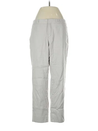 Pre-owned Banana Republic Linen Pants In Gray