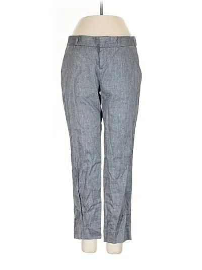 Pre-owned Banana Republic Linen Pants In Gray