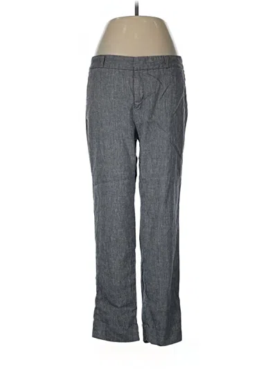 Pre-owned Banana Republic Linen Pants In Gray