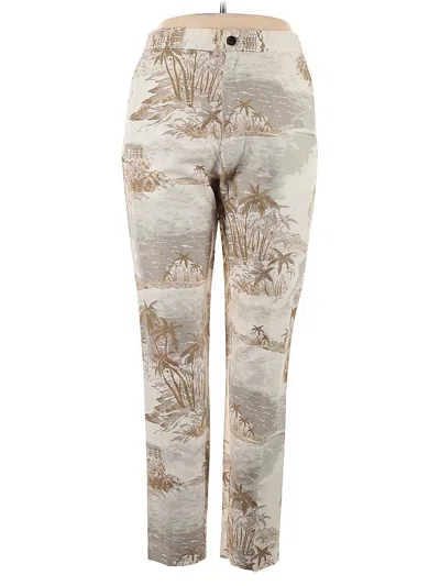 Pre-owned Banana Republic Linen Pants In White