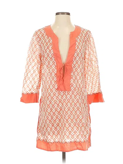 Pre-owned Banana Republic Long Sleeve Blouse In Pink