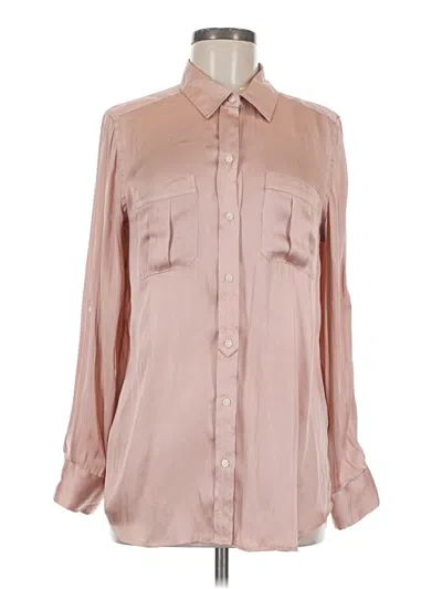 Pre-owned Banana Republic Long Sleeve Button Down Shirt In Brown
