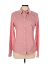 Banana Republic Long Sleeve Button Down Shirt In Pink