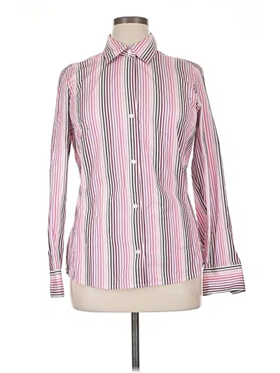 Pre-owned Banana Republic Long Sleeve Button Down Shirt In Pink