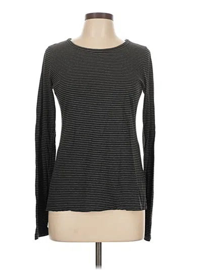 Pre-owned Banana Republic Long Sleeve T-shirt In Gray