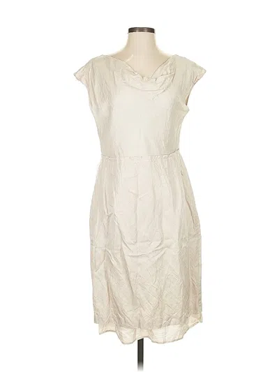Pre-owned Banana Republic Mad Men Casual Dress In White