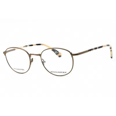 Banana Republic Men's Brown Round Eyeglass Frames Donn