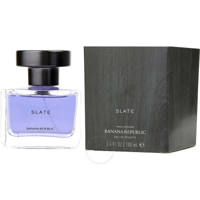 Banana Republic Men's Slate Edt Spray 3.4 oz Fragrances 857154165068 In Banana / Slate