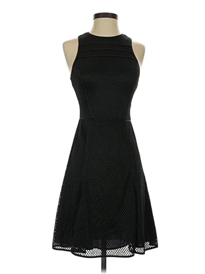 Pre-owned Banana Republic Monogram Cocktail Dress In Black
