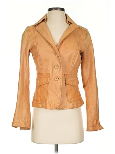 Pre-owned Banana Republic Monogram Jacket In Tan